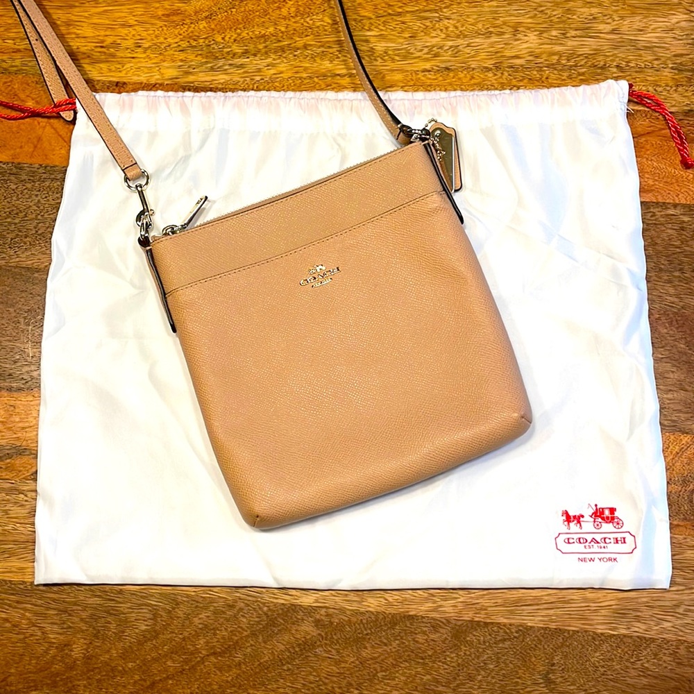 Coach - Beige / Tan Cross Body Bag